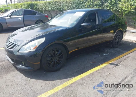 2015 Infiniti Q40 из США, поврежденный, VIN JN1CV6AP7FM580722